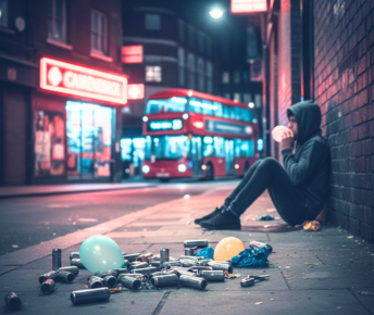 Nitrous Oxide Abuse in the UK: Laughing Gas Addiction